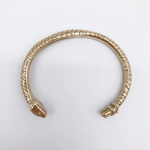 Mimosa Handcrafted Jewelry Brass Snake Rope Thin Cuff // Perfect Gift Ideas for Women // Made in Baton Rouge // New Orleans local shopping at Home Malone in New Orleans
