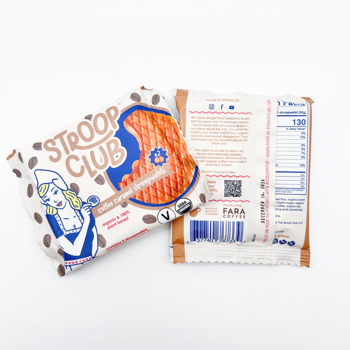 Stroopwafels: Coffee Caramel