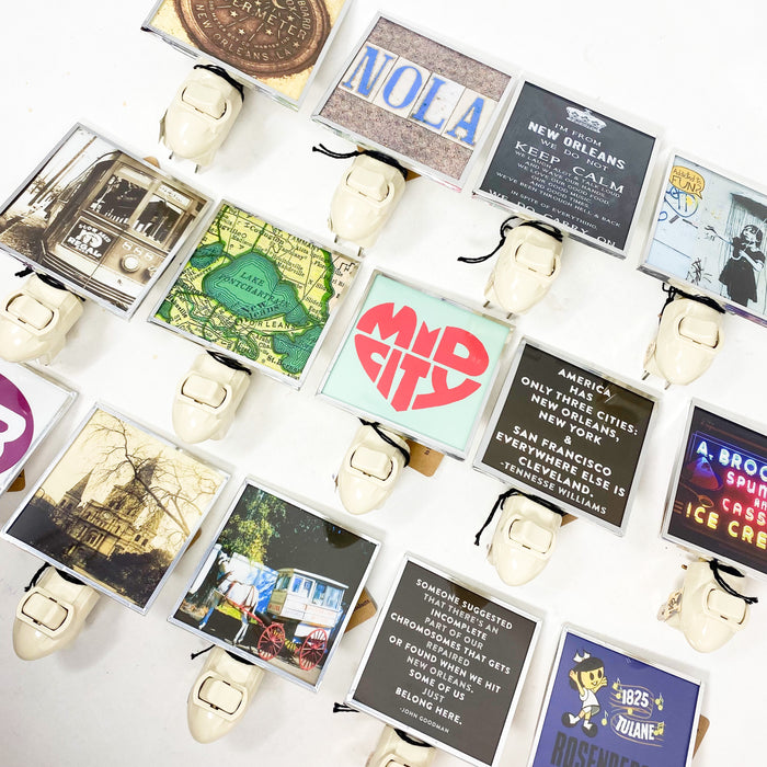 New Orleans Night Light: Cemetery Angel