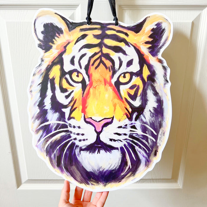 Tiger Head Door Hanger - ONLINE EXCLUSIVE
