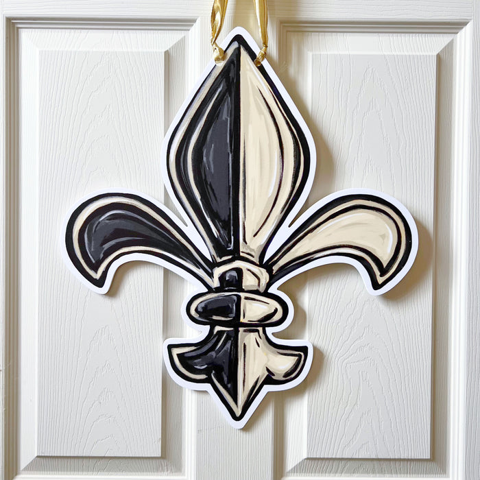 Double Sided FDL Door Hanger: Tulane/Saints