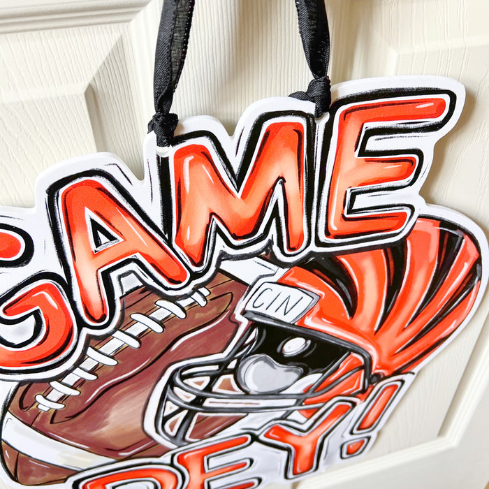 Bengals Game Dey Door Hanger - ONLINE EXCLUSIVE — Home Malone