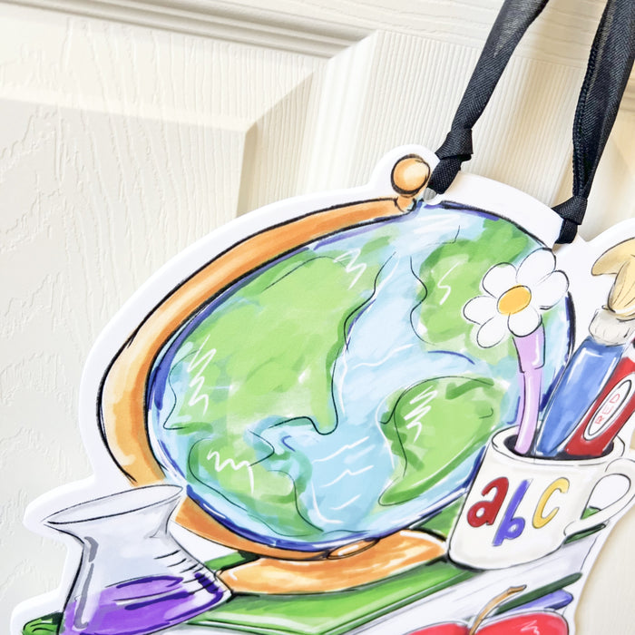 Back To School Rules Door Hanger
