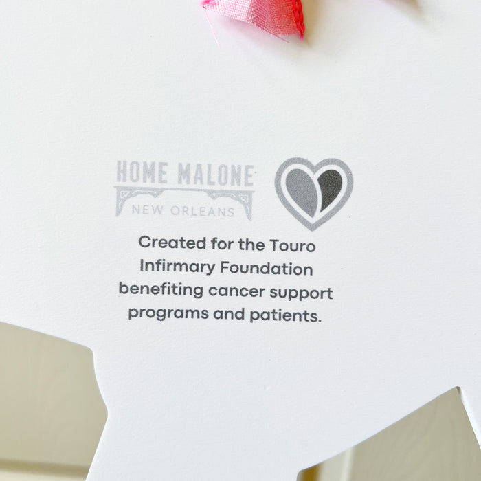 Touro Breast Cancer Awareness Flamingo Door Hanger - ONLINE EXCLUSIVE