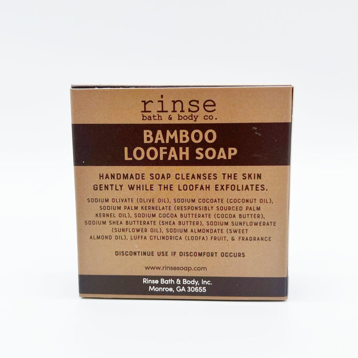 Bamboo Loofah Bar Soap