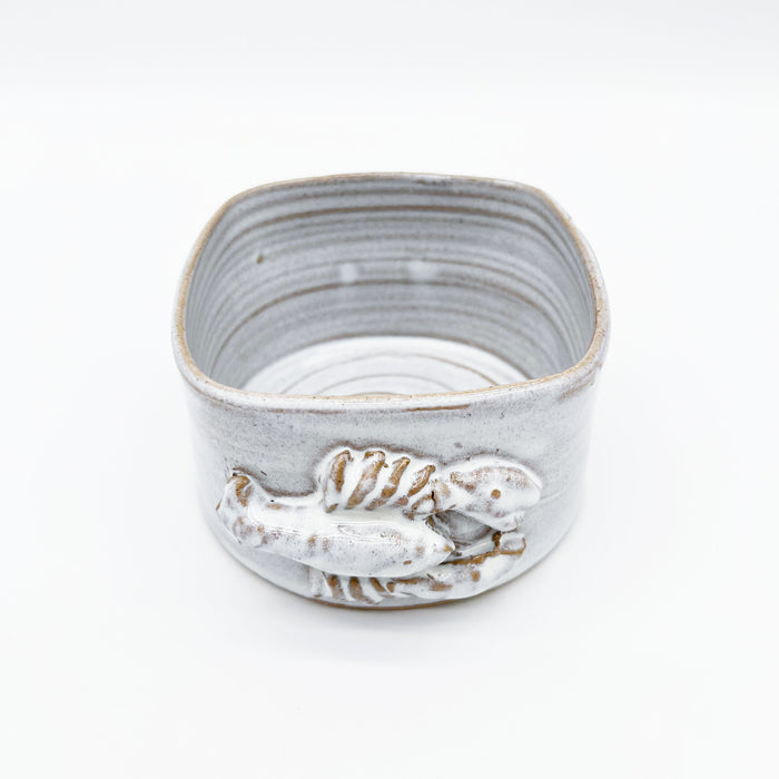 White Square Crawfish Bowl