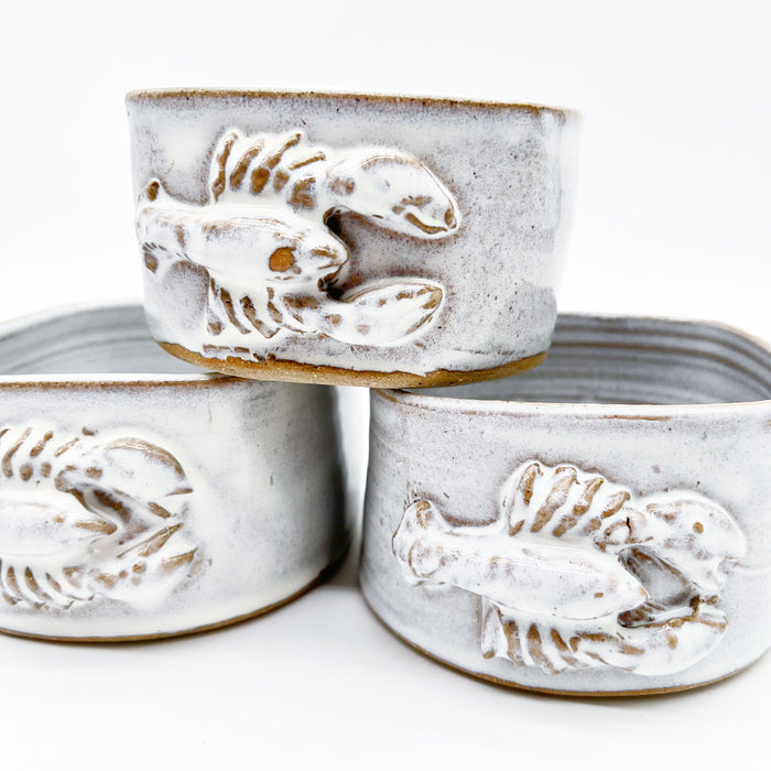 White Square Crawfish Bowl
