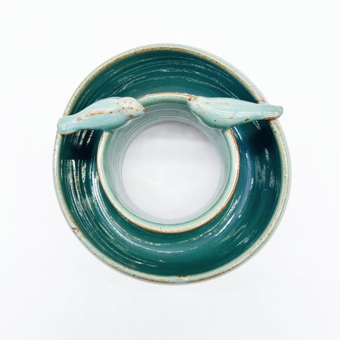 Blue Camellia Bowl