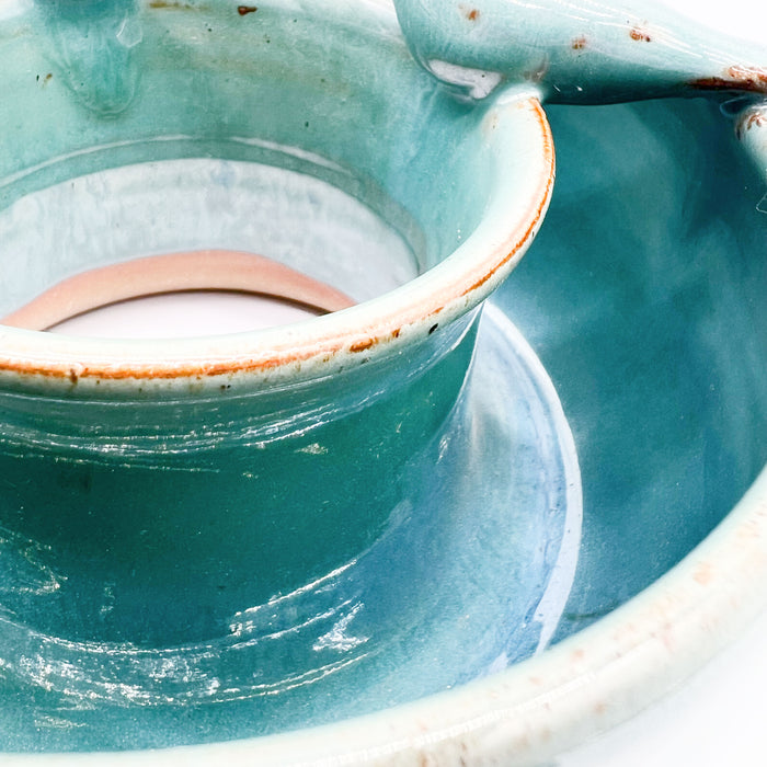 Blue Camellia Bowl