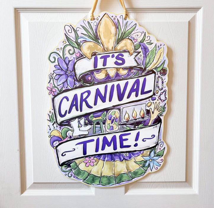 It's Carnival Time Door Hanger