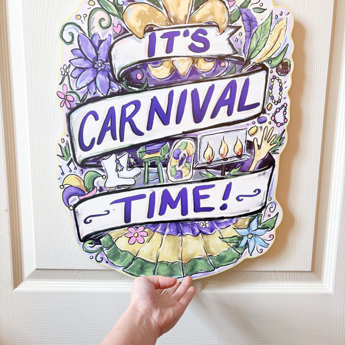 It's Carnival Time Door Hanger