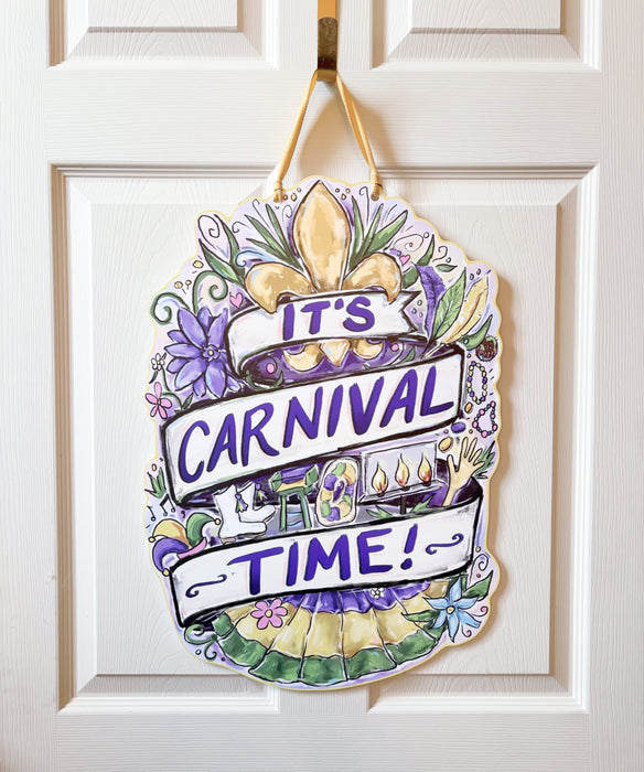 It's Carnival Time Door Hanger