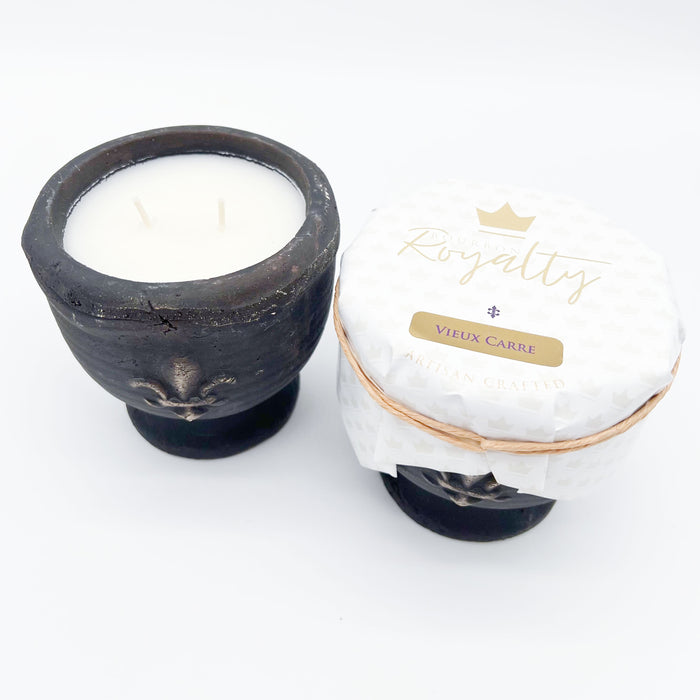 Vieux Carre Fleur De Lis Candle 13oz