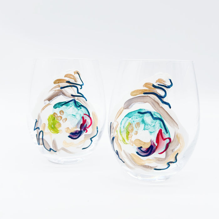 Oyster Wine Glass