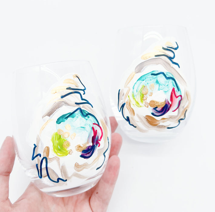 Oyster Wine Glass