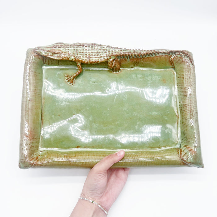 *PREORDER* Large Alligator Platter