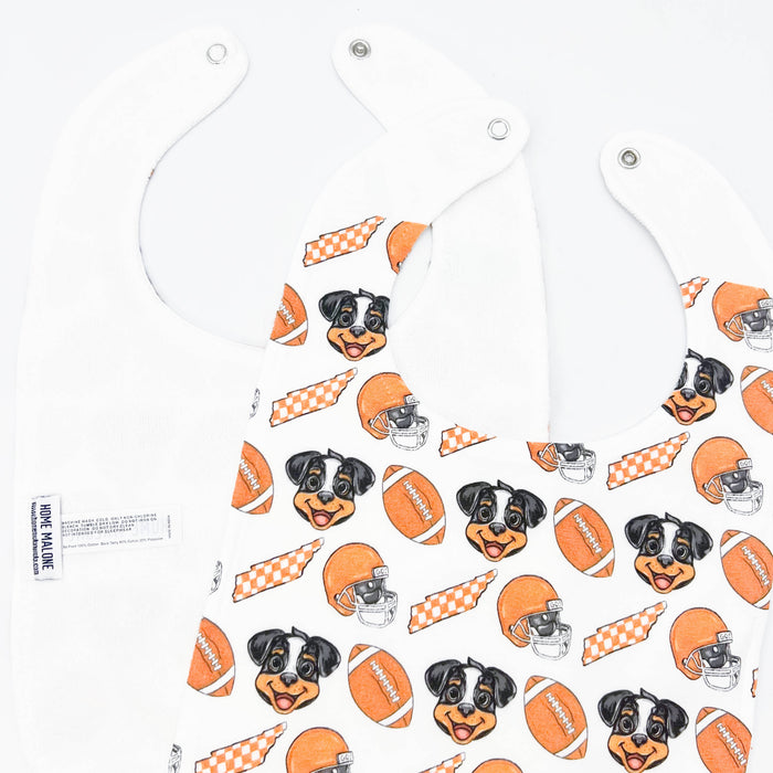 Bluetick Coonhound Football Bib- ONLINE EXCLUSIVE