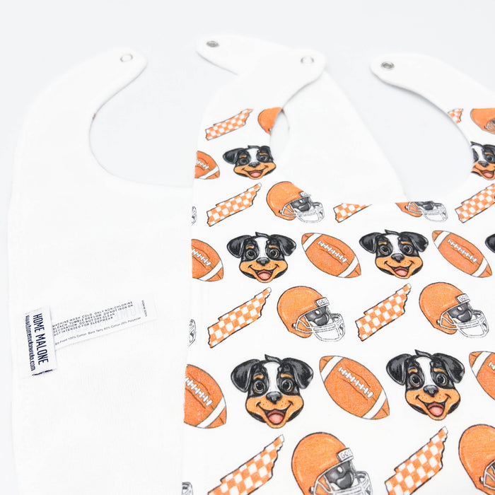 Bluetick Coonhound Football Bib- ONLINE EXCLUSIVE