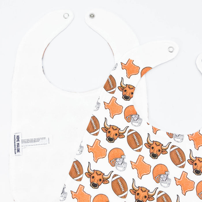 Longhorn Football Bib - ONLINE EXCLUSIVE