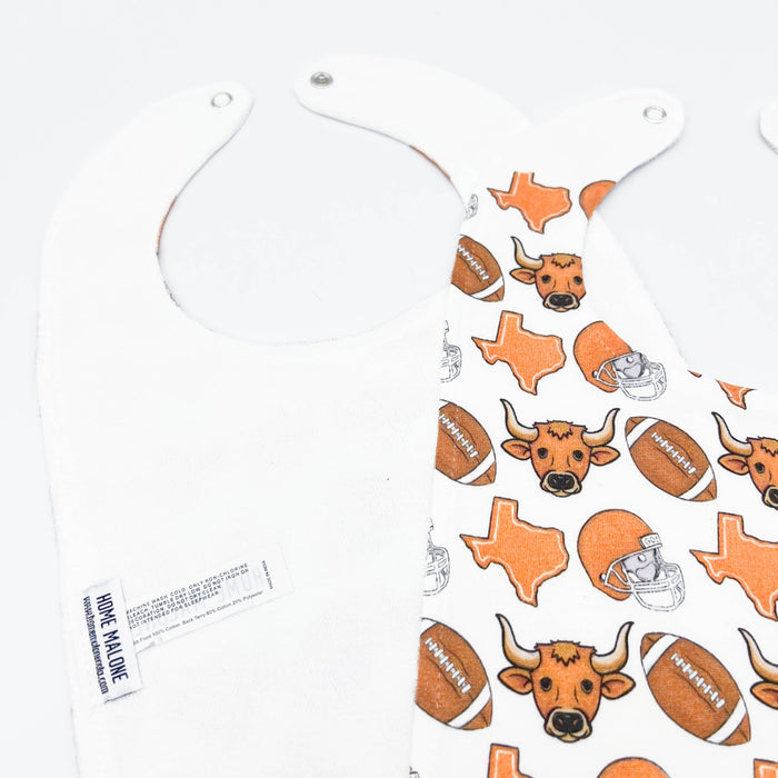 Longhorn Football Bib - ONLINE EXCLUSIVE
