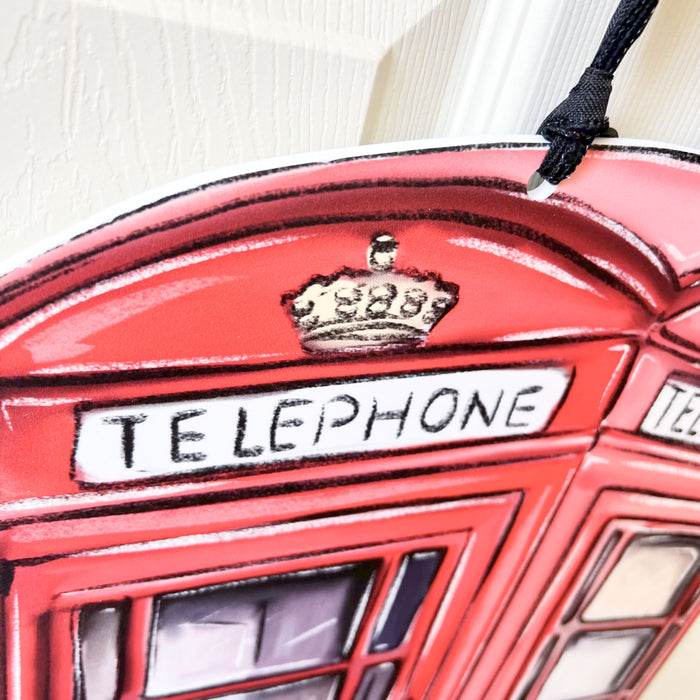 Telephone Booth Door Hanger - LOW STOCK