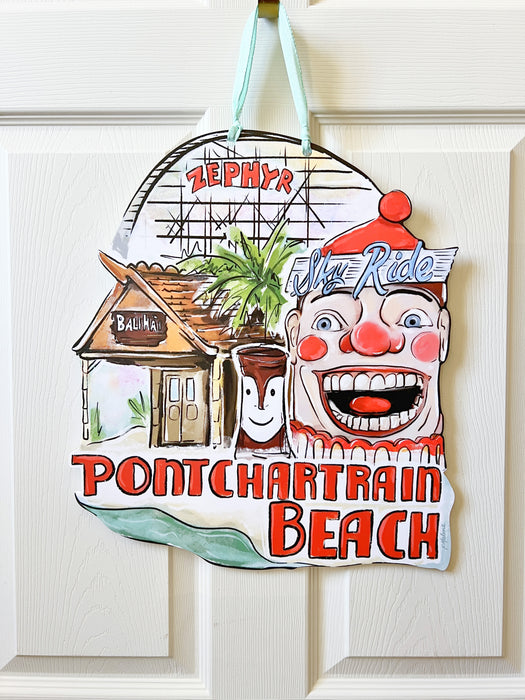 Pontchartrain Beach Door Hanger