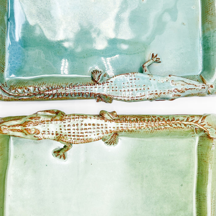*Pre-Order*** Large Alligator Platter