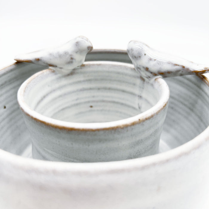White Camellia Vase