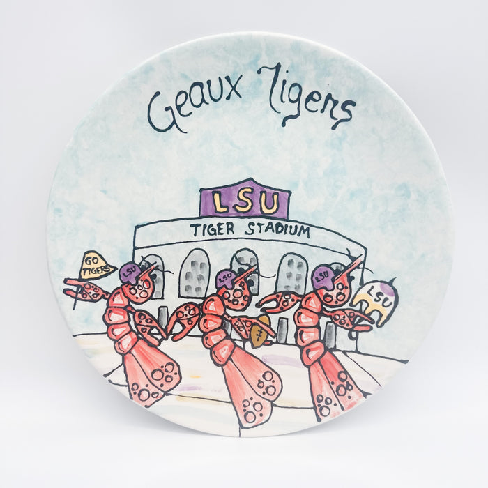 Geaux Tigers Platter