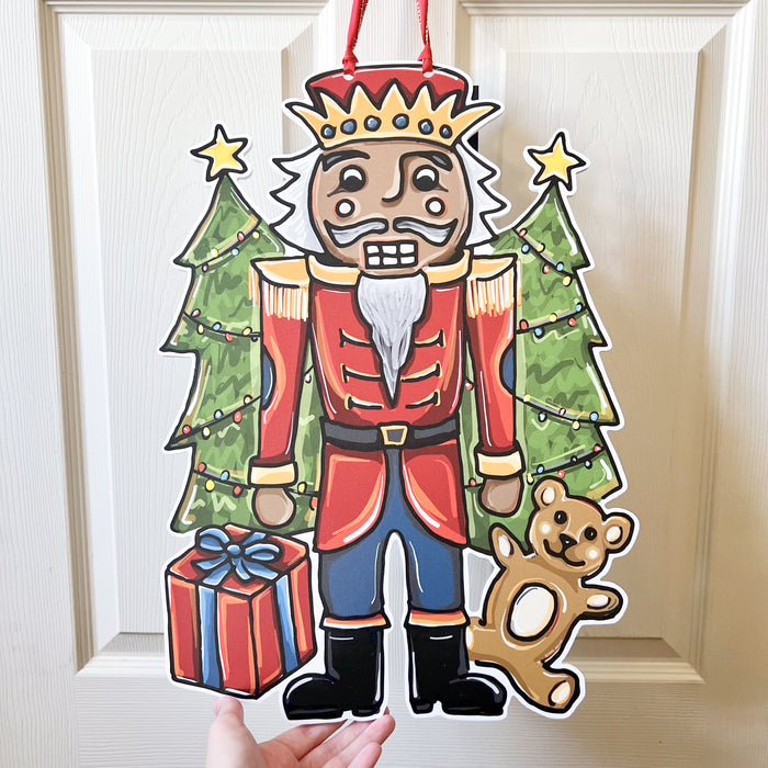 Nutcracker Door Hanger