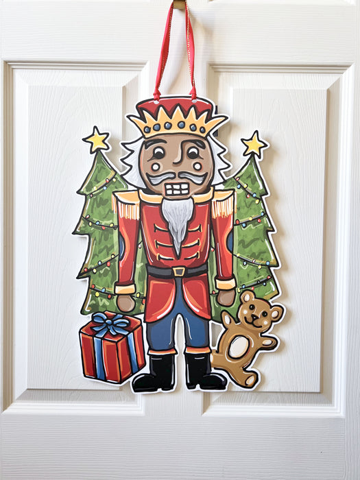 Nutcracker Door Hanger