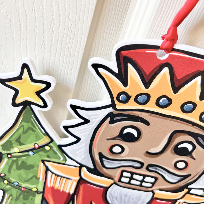 Nutcracker Door Hanger