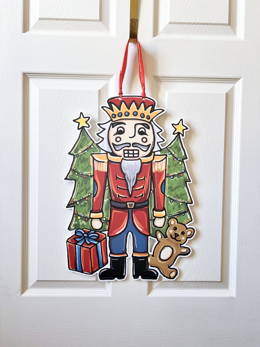 Nutcracker Door Hanger
