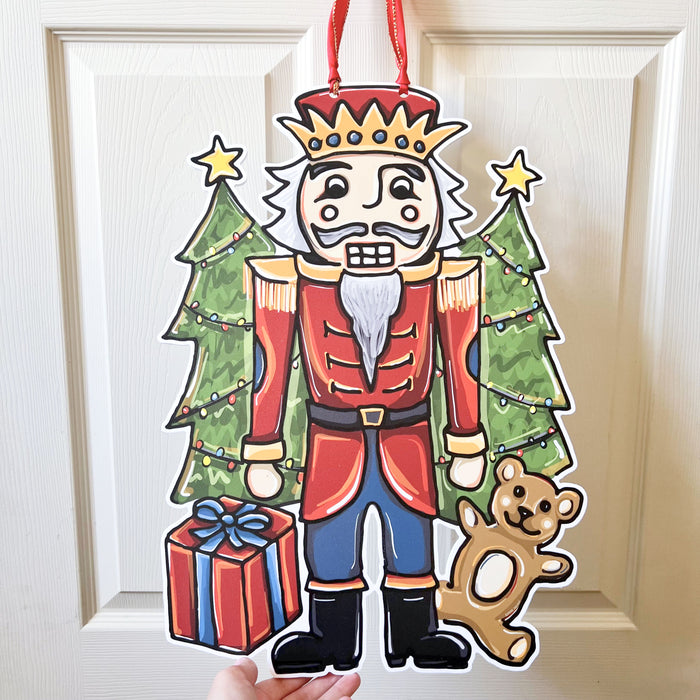 Nutcracker Door Hanger