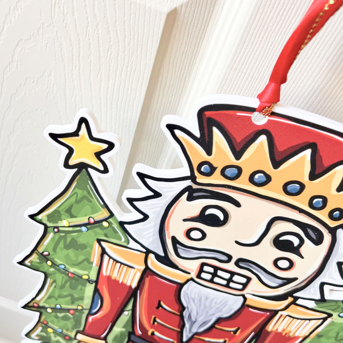 Nutcracker Door Hanger