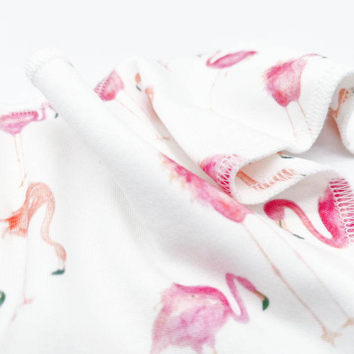 Flamingo Organic Bandana Bib