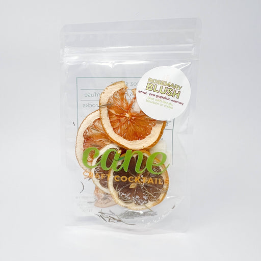 Cane Craft Cocktails Rosemary Blush Non GMO Cocktail Mocktail Drink Mixer - Lemon, Grapefruit and Rosemary - Fun New Arrivals Gift Idea