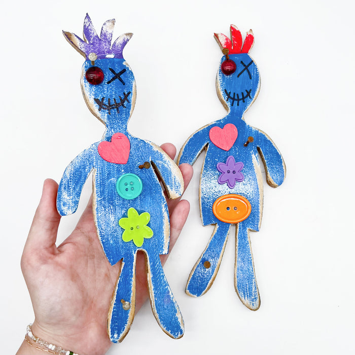 Mini Wood VooDoo Doll