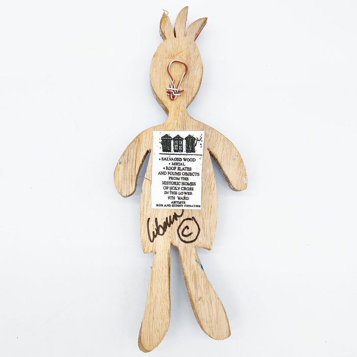 Mini Wood VooDoo Doll