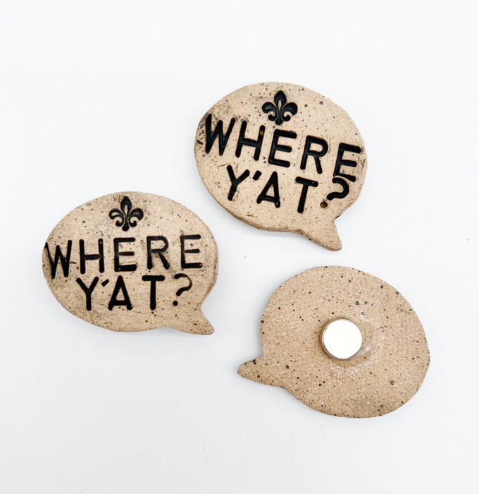 Y'at Chat Magnet