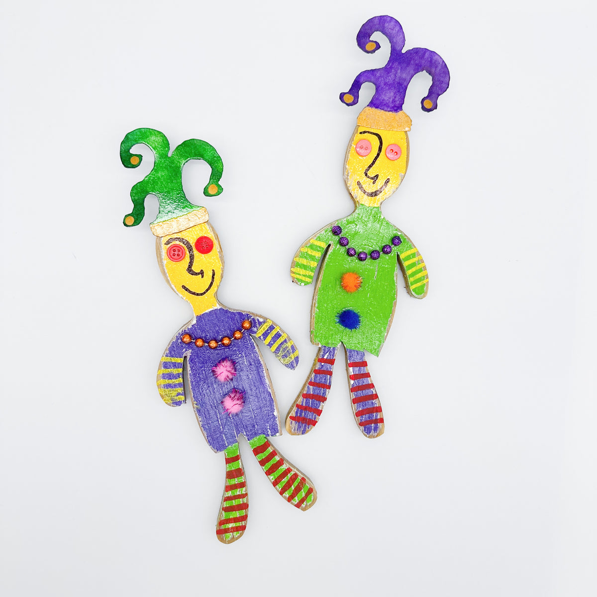 Mini Wood Jester VooDoo | Best Locally Owned Shop in New Orleans, LA ...