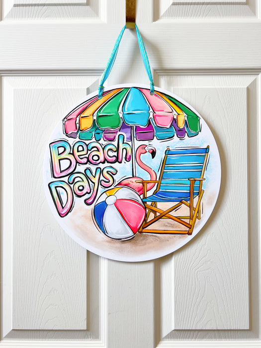 Beach Days Door Hanger - ONLINE EXCLUSIVE