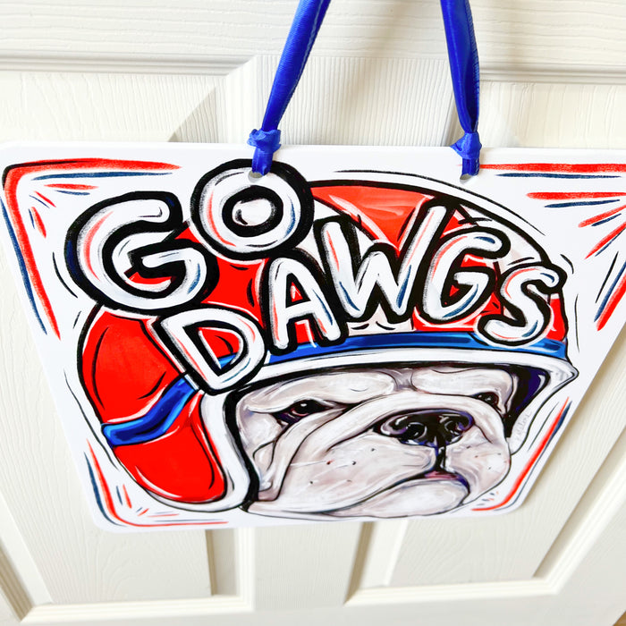 Go Dawgs Door Hanger - ONLINE EXCLUSIVE