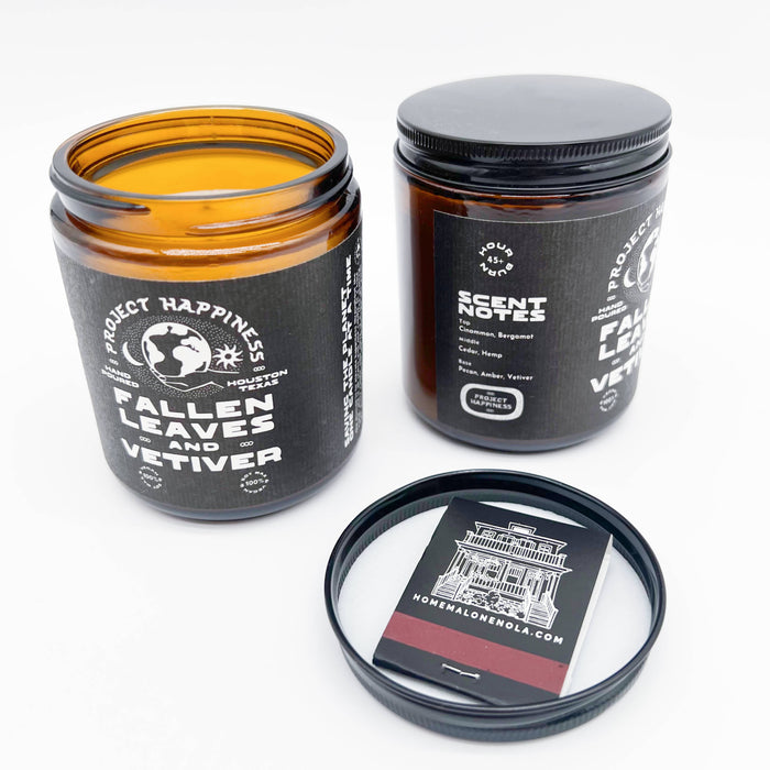 Fallen Leaves and Vetiver Candle