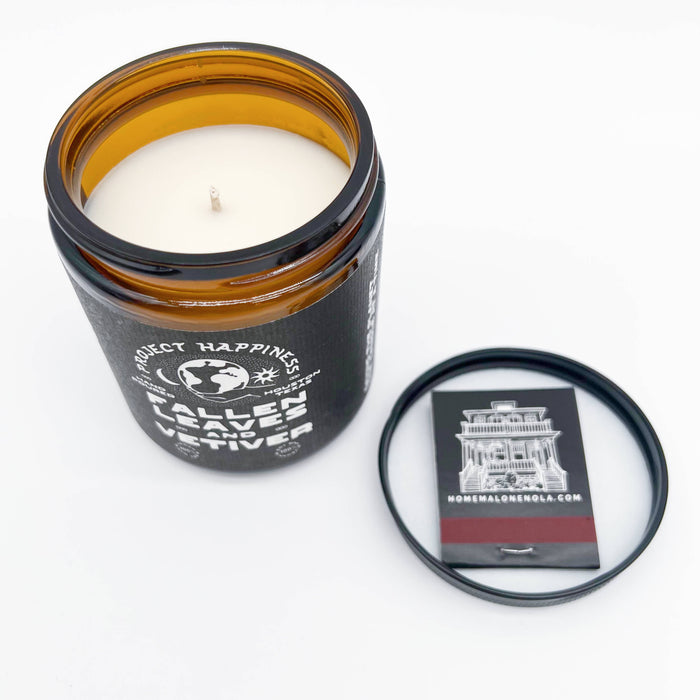 Fallen Leaves and Vetiver Candle