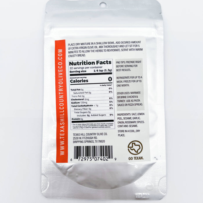 Tuscan Herb Dipping Spices