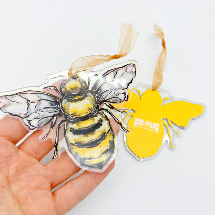 Acrylic Bee Ornament
