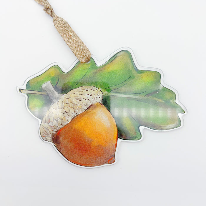 Acrylic Acorn Ornament