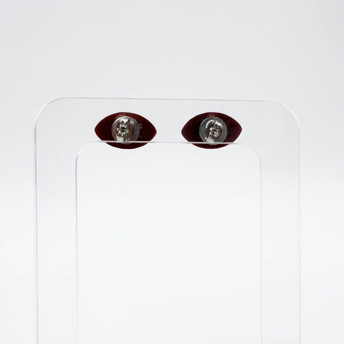 Football Glitter Stud Earrings