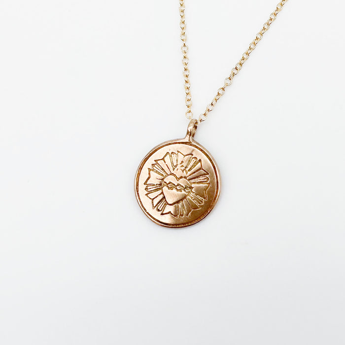Mimosa Necklace - Sacred Heart
